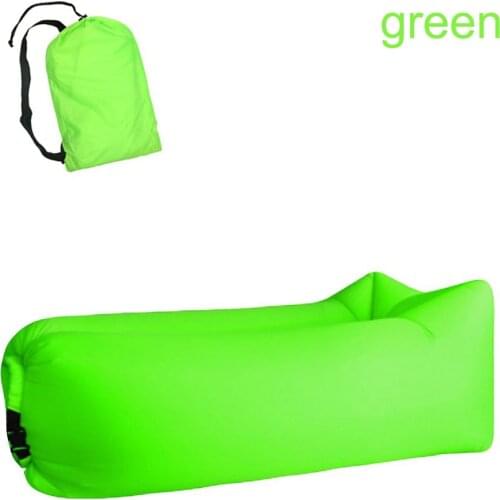 Camping Inflatable Sofa Lazy Bag Ultralight Down Sleeping Bag Air Bed Inflatable Sofa Lounger Trending Products Sleeping Pad