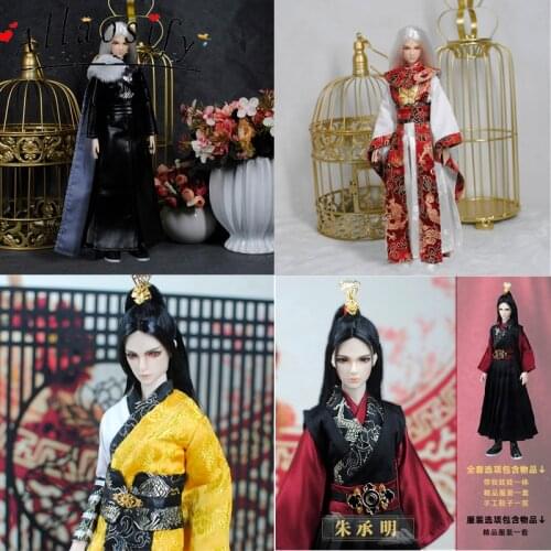Allaosify Bjd Doll 1/6 Ancient Costume 30cm Boy Doll Clothes