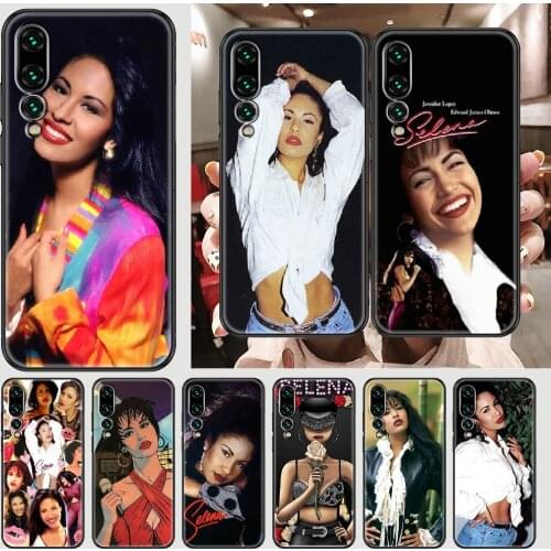 Selena Quintanilla Phone case For Huawei P Mate P10 P20 P30 P40 10 20 Smart Z Pro Lite 2019 black silicone prime soft shell 3D