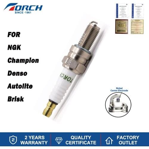 Automobile Motorcycle High Quality Ignition Spark Plug TORCH B9RC for NGK CR9E Champion 653 Autolite 4302 for UR08CC
