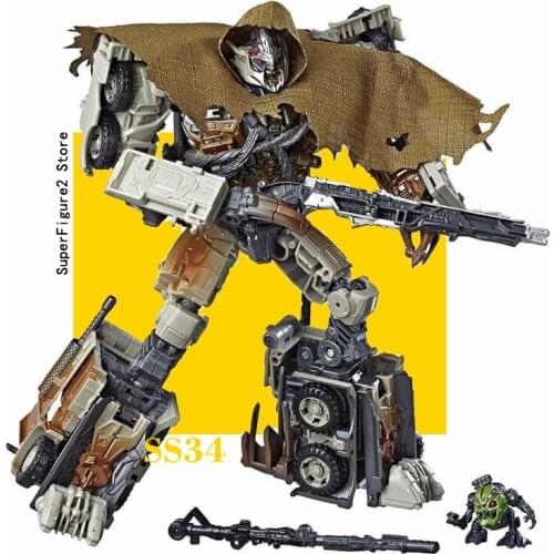 Transformation HasbrTKR Leader Class Studio Serie Decepticons SS34 Megatron Action Figure Deformation Robot Model Toy