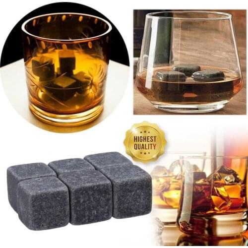 100% Natural Whiskey Stones Sipping Ice Whisky Stone Whisky Cooler Wedding Gift Favor Christmas Bar Barware Bartender Summer