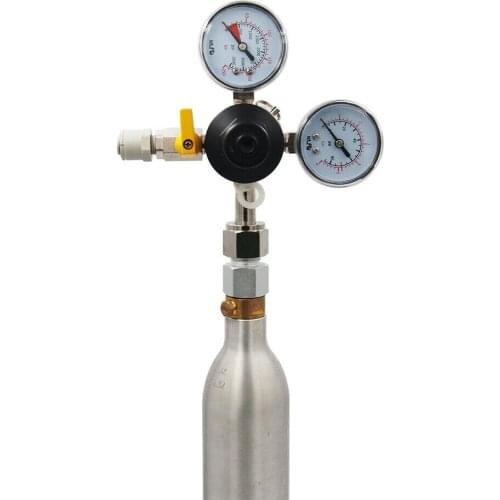 SodaStream Co2 Adaptor w21.8 Aquarium Fish Tank/Home Brew Beer Barrel Tank Regulator CO2 Adapter For Tanks With Thread T21 *4