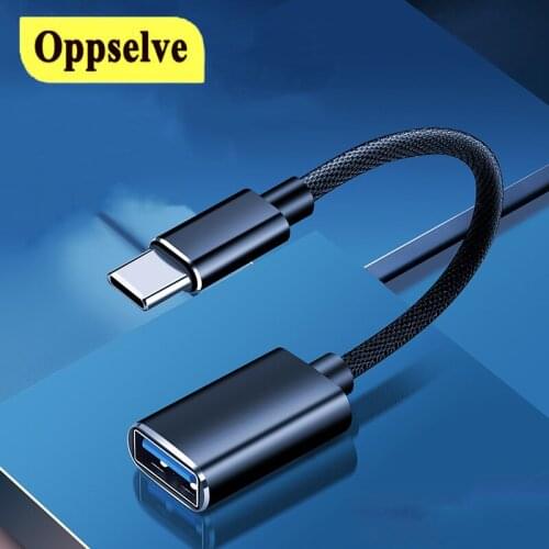 Micro USB / Type C Male to USB Female OTG Adapter Extender Cable Accessories For Laptops Mobile Phones USB C Adapter Converter