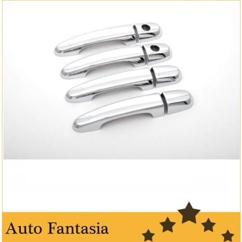 Auto Parts Chrome Door Handle Cover for Toyota Yaris Hatch / Vios Sedan 05-09Free Shipping