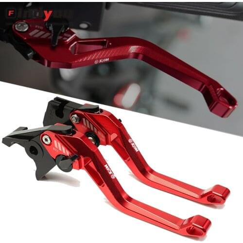 For SYM cruisym 300 Cruisym300 GTS300I JOYMAX Z300 Z250 New Short Adjustable 5D Motorcycle CNC Aluminum Brake Clutch Levers Red