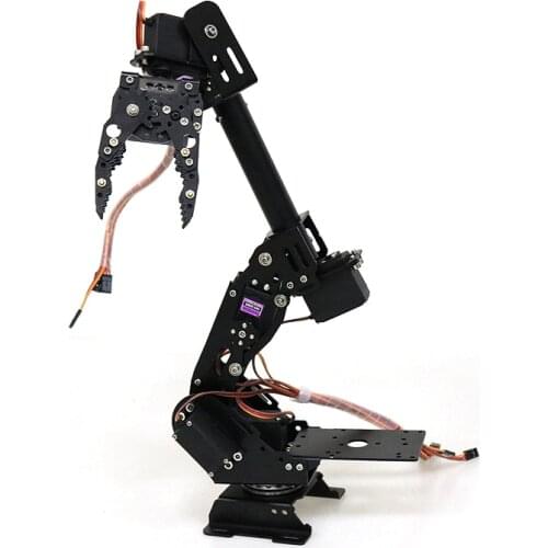 DoArm S8 7 DoF Aluminum Alloy Metal Robot Arm/hand Robotic Manipulator ABB Arm Model Claw for Arduino WiFi kit
