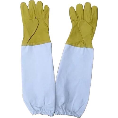 Howells Beekeeping Tools, Sheepskin Gloves, breathable material, Bee Tools,Cheap gloves sheepskin Bee keeping