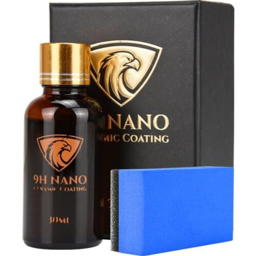 Ceramic Car Coating Liquid Glass 30ML 9H Waterproof Nano Hydrophobic Car Polish Anti-scratch Motorcycle Paint Care Protector