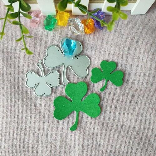 Two leaf set drawing metal cutting mould DIY scrapbook photo album relief card handicraft mould