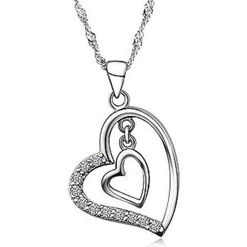 The heart has your clavicle necklace plating pendants wholesale