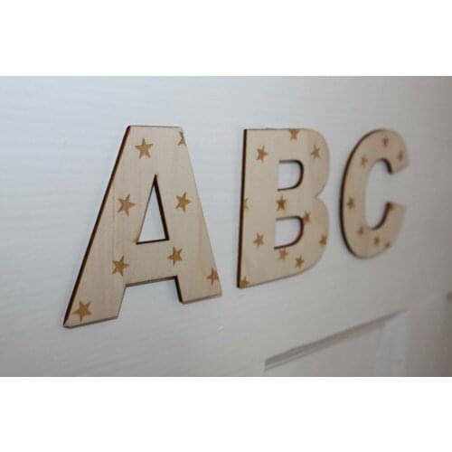 Personalized Wall decor Children door Star letters,Name decor,Child birth gift,nursery decoration