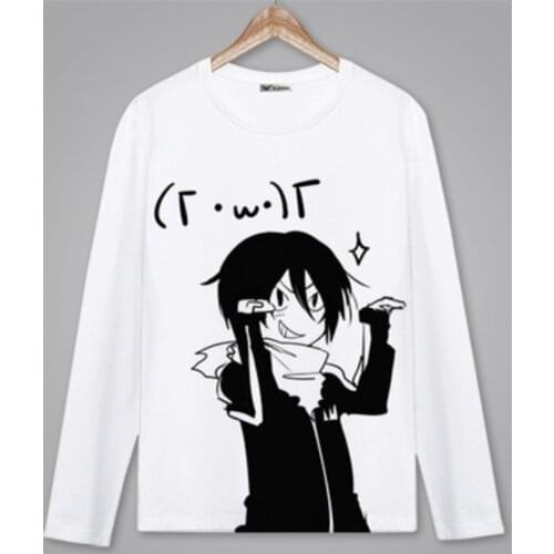 Anime Noragami T-Shirt Spring Autumn Long Sleeve T Shirt Clothing Unisex Adults Child Casual Polyester shirt