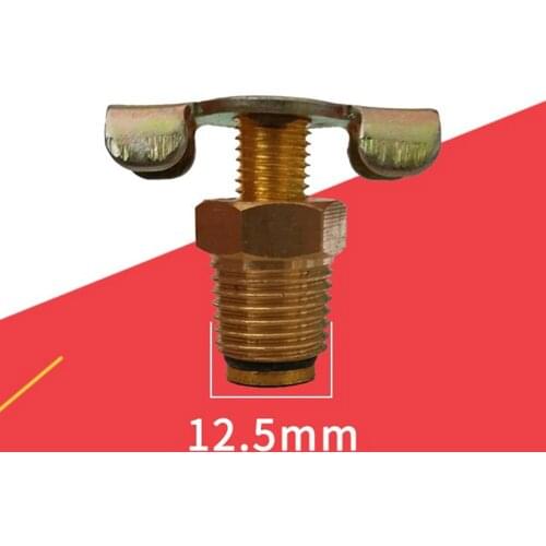 Air Compressor Tank 1/4\" BSP Drain Plug Valve/tap/drain Cock With T-handle