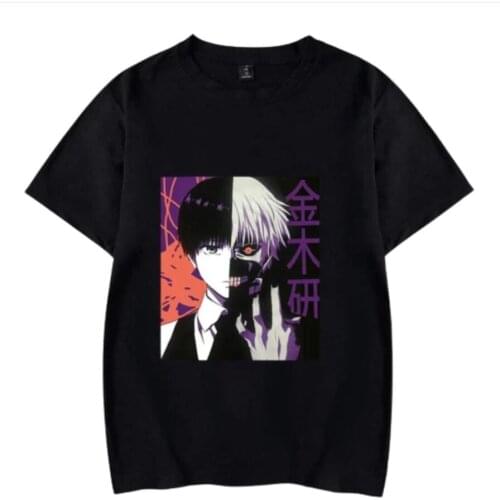 Tokyo Ghoul tshirt Men/women New Cotton Hot Hip Hop 2021 Casual Streetwear Tokyo Ghoul Mens t-shirt Top