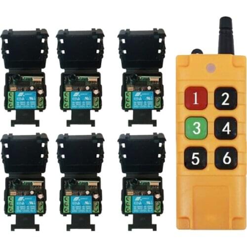 Universal 12V / 24V 10A 1CH 10A relay RF Wireless radio Remote Control 433 mhz Industrial/agricultural