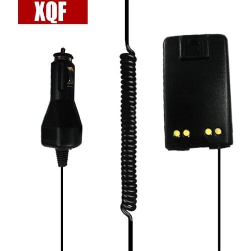 XQF New Black Radio Battery Eliminator Adapter 12V for Walkie Talkie for MOTOROLA Mag One BPR40 A8 Ham Radio