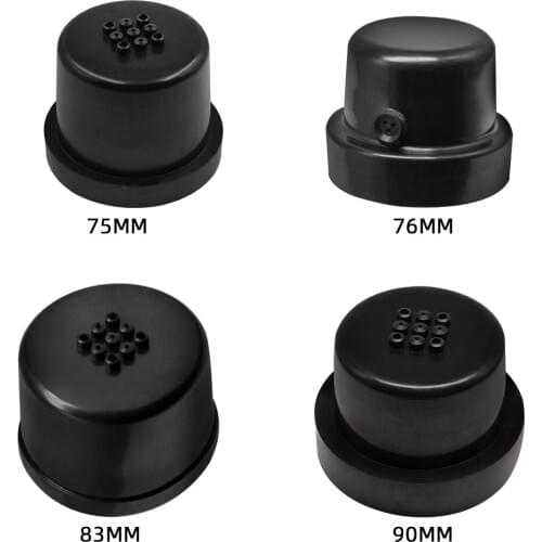 YUNPICAR Universal Rubber Housing Seal Caps For Headlight Install Xenon Headlight Kit, Aftermarket Headlamp or Retrofit