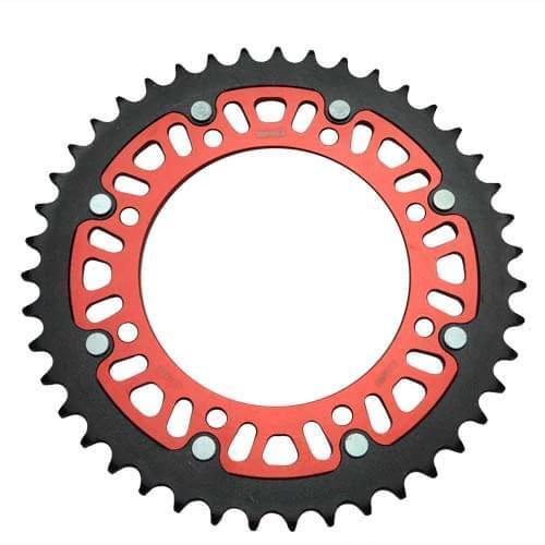 520 Chain 43T Motorcycle Rear Sprocket for Kawasaki KLE250 1993-2001 KLR650 KL650 1987-2017 KLX650 1993-1996 KLX650R 1999-2001