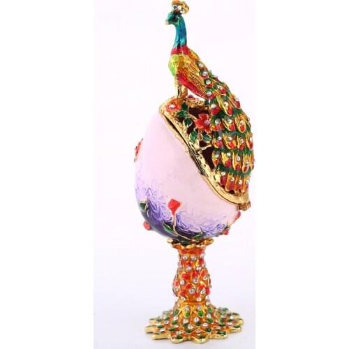 2pcs/Lot Makeup Cosmetic Organizers Storage Jewelry Box Denture Container For Bead Metal Organizing Handmade Boxes Enamel ZSN004