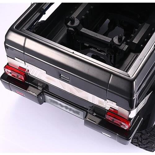 2pcs Rear Bumper Trunk Pedal Decoration Sheet for 1/10 Traxxas TRX6 G63 TRX4 G500 RC Car Accessories