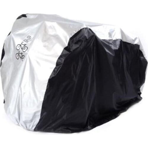 2 Bike Universal Waterproof Nylon Bicycle Cycle Bike Cover Outdoor Rain Dust Protector
