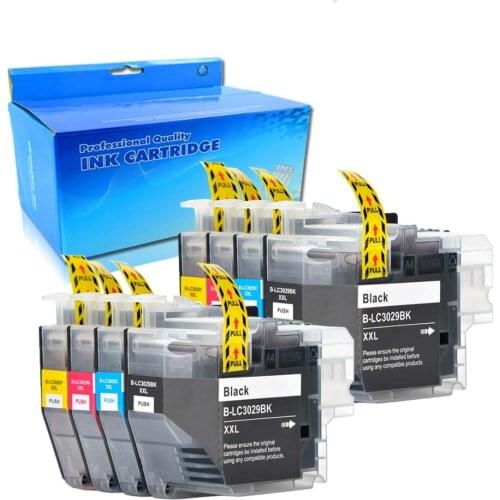Compatible for 8PK LC3029 Ink Cartridges For Brother MFC J5830DW J6535DW J5930DW J6935DW