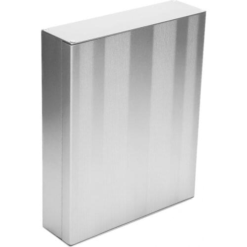 Aluminum Junction box Cover Project Electronic Project Box PCB Instrument Case Enclosure Boxes Sand Blasting 50 x 178 x 220mm