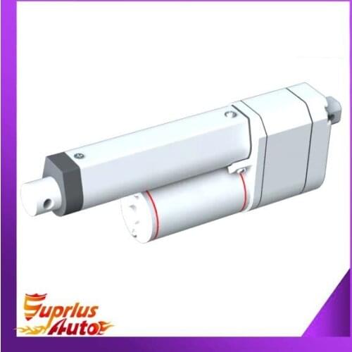 Free shipping 12V or 24V 4inch (100mm) stroke 1000N force linear actuator with feedback Made in China