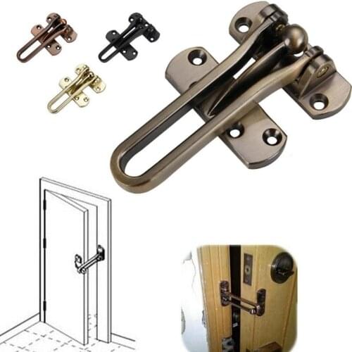 Home Safety Door Hasps Anti-theft Hardware Buckle Door Lock Buckle Door Chain Anti-lock Buckle Hotel Insurance Door Bolt