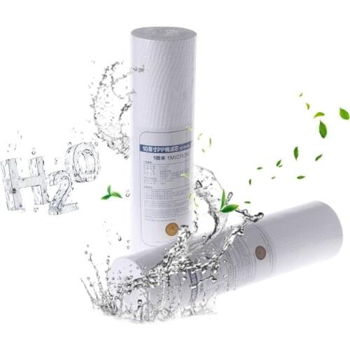 10" Water Purifier PP Filter Cartridge 1 Micron Strainer Sediment Replacement