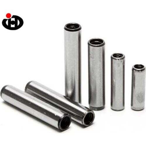 JINGHONG M6*16-55 10 Pcs GB120 Internal Thread Cylindrical Pin Medium Carbon Steel