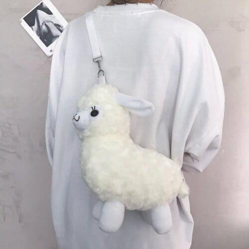 Cute Plush bag Stuffed Animals CrossBody Shoulder Bag Coin Purse Wallet Pouch Kids Children Girls Toys Birthday Gift