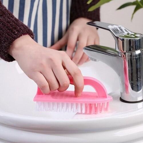 Multifunction Practical Clothes Shoes Washing Cleaning Brush Plastic Hand Scrubbing Brush