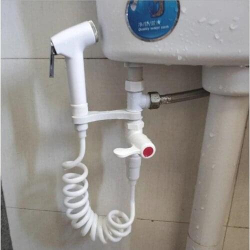 Dual Spray Models Handheld Portable Toilet Sprayer Bathroom Toilet Bidet Shower Head Nozzle with Telephone Shower Long 1.5m