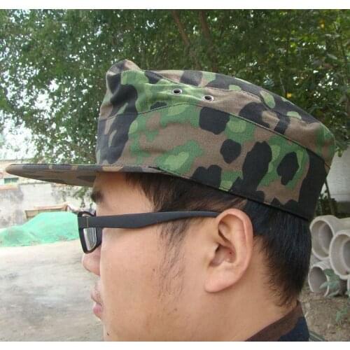 WW2 GERMAN ELITE PLANE TREE NO3 CAMO REVERSIBLE PANZER M40 FIELD CAP HAT IN SIZES