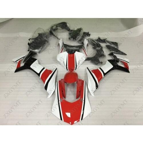 Motorcycle Fairing YZF R1 2015 - 2017 Red White Fairings for YAMAHA YZFR1 15 Full Body Kits YZF R1 15