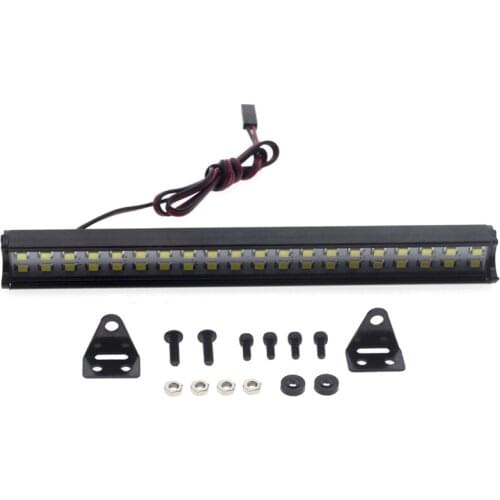 RC Car Bright Light Bar Roof Lamp 149mm for 1/10 RC Crawler Car Axial SCX10 90046 Traxxas TRX-4 TAMIYA CC01 D90 Redcat
