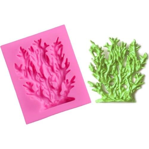 Seaweed Sea Silicone mold fondant cake decorating tools chocolate