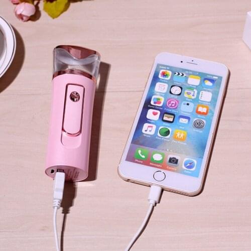 USB nano hydrating device Cold spray beauty steaming face with mobile power handheld mini water meter Car humidifier