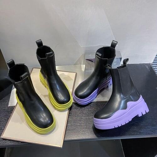 Ladies high-top thick-soled PU short boots canvas shoes casual sports shoes womens shoes student vulcanized shoes flat shoes