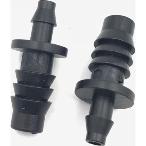 100Pcs 8/11mm to 4/7mm Water Connectors Splitters Farm Irrigation Garden Lawn Water Hose Connector Drip Irrigation System