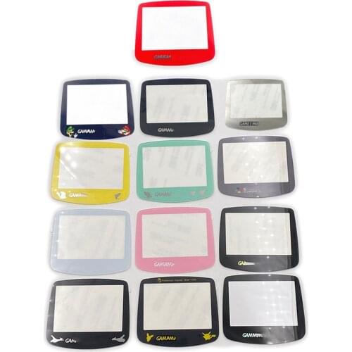 30PCS Original Size Colorful White Screen Lens for Game Boy Advance GBA Shell Case Protector Cover