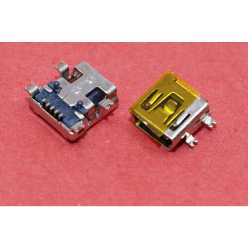 ChengHaoRan 1 Piece 5Pin 8X7.5mm V3 Micro Mini USB Charging Jack Socket Port Connector for Mobile phone/Tablet ,MI-011
