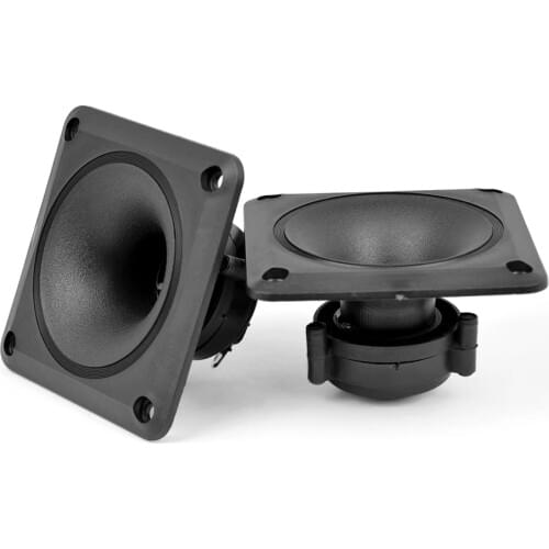 AIYIMA 2pcs Audio Speakers Piezoelectric Tweeter 87*87MM Loudspeaker Piezo Tweeter Treble Audio Speaker DIY For Home Theatre