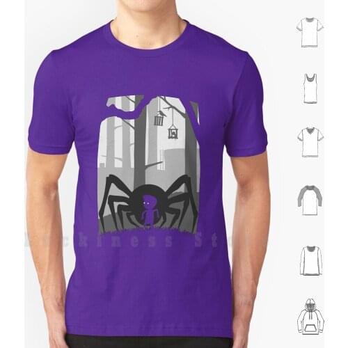 Limbo-Spider-Lost In Dark Wood T Shirt DIY Cotton Big Size 6xl Where Is She Limbo Death Game Gg Famous Jv Jeu Video Fear Kid