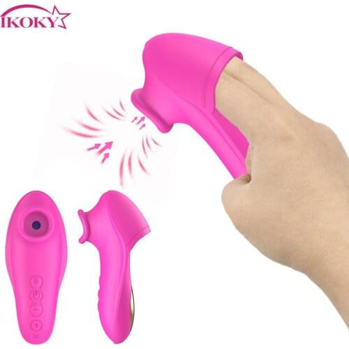IKOKY G-spot Clitoris Stimulator Clit Stimulation Vibration Clit Sucker Vibrator Nipple Sucker Sex Toys for Women Masturbator