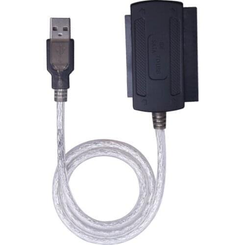 Hot sell USB 2.0 to IDE/SATA 2.5" 3.5" Hard Drive Disk HDD Converter Adapter Cable