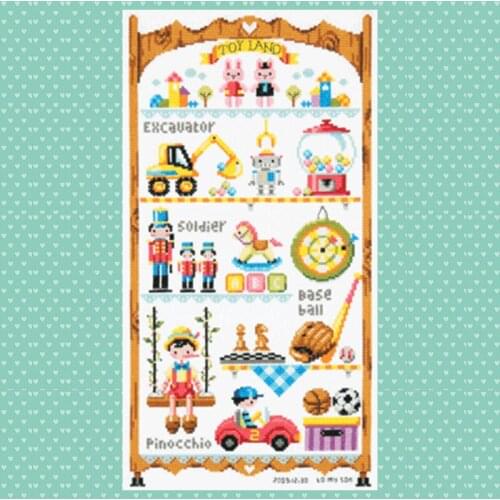 G31 Stitch Cross Stitch Kits Craft Packages 100% Cotton Fabric Floss Counted New Designs Needlework Embroidery Cross-Stitching