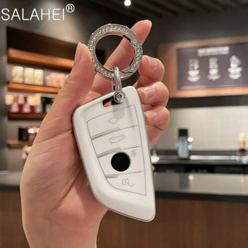 New Fashion Tpu Car Remote Key Case Cover For BMW 1 2 3 4 5 6 7 Series X1 X3 X4 X5 X6 F30 F34 F10 F07 F20 G30 F15 F16 Styling